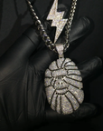 Nigo bape vintage ape head necklace pendant chain ifandco travis scott chris brown shopgld bbc