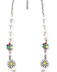 asap rocky jewelry pearl necklace daisy flower chain choker playboi carti vlone