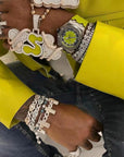 Gunna And Young Thug Just Got New Crazy "YSL" Diamond Chains From Jewelry Unlimited, Pure Jewelry Buy gunna chains rapper celebrity jewelers Young Slime life