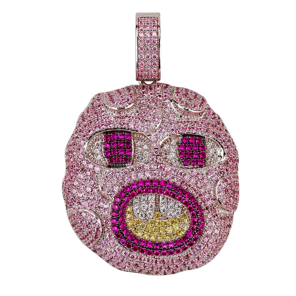 Tyler the creator cherry bomb pendant necklace chain iced out shopgld ifandco