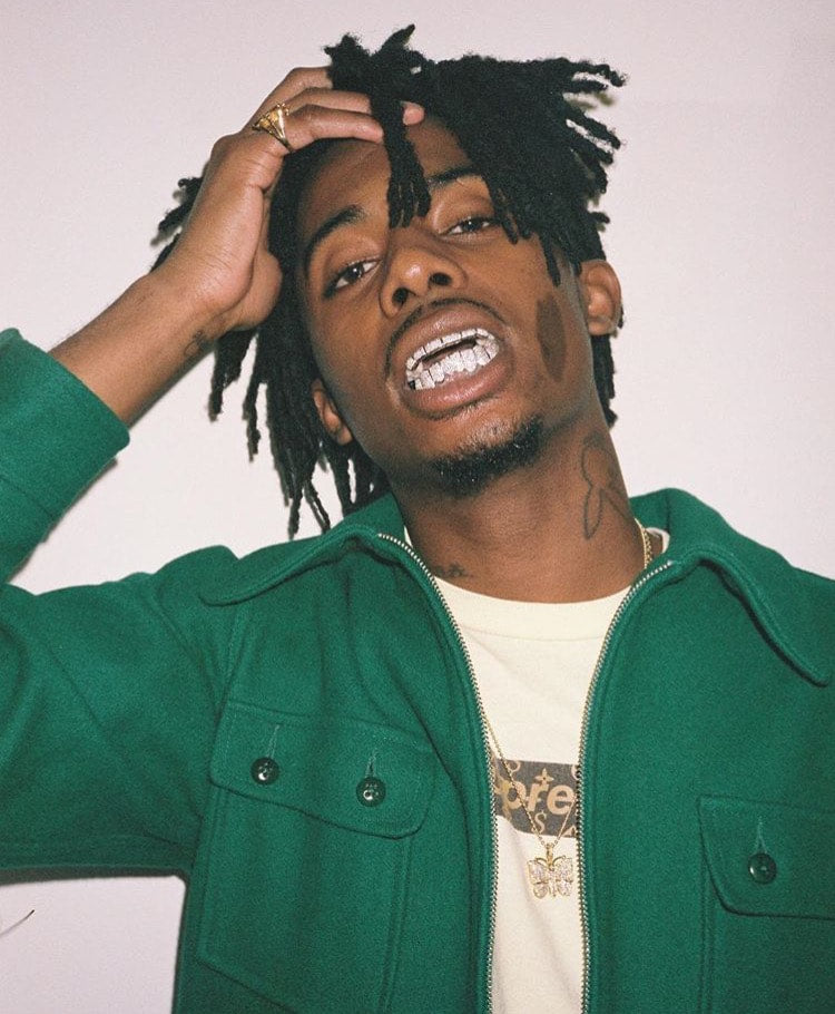 playboi carti butterfly pendant necklace chain vvs diamond ifandco uzi