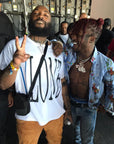 vlone asap bari lil uzi vert vlone pendant necklace chain diamond