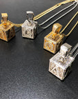 affordable hip hop custom jeweler iced out baby block letter pendant necklace chain shopgld