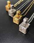 affordable hip hop custom jeweler iced out baby block letter pendant necklace chain shopgld