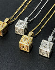 affordable hip hop custom jeweler iced out baby block letter pendant necklace chain shopgld