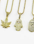 micro bape necklace pendant