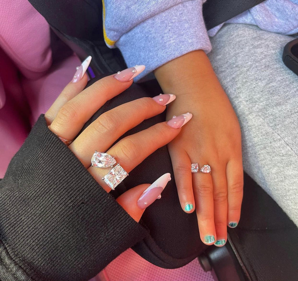 Travis Scott Gives Kylie Jenner and Stormi Webster Matching Diamond Rings