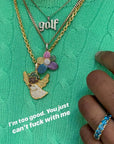 GOLF WANG CHILD OF GOD GOLF TYLER THE CREATOR ANGEL pendant necklace chain