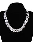 20mm curb cuban link three row highest quality gold diamond vvs ifandco icebox on lil uzi vert playvboi carti