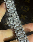 Rolex Presidential bracelet 9ct Gold Rolex Style Iced Out Presidential Bracelet diamond