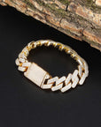 20mm curb cuban link three row highest quality gold diamond vvs ifandco icebox on lil uzi vert playvboi carti