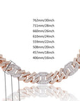 chaine d'ancre hermes curb cuban link combo necklace chain diamond gold vvs ifandco shopgld travis scott migos