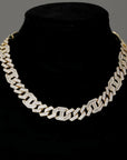 chaine d'ancre hermes curb cuban link combo necklace chain diamond gold vvs ifandco shopgld travis scott migos