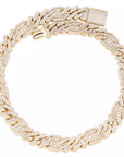 chaine d'ancre hermes curb cuban link combo necklace chain diamond gold vvs ifandco shopgld travis scott migos