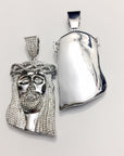 Jesus piece chain no diamond pendant & necklace
