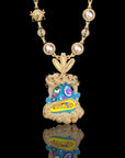 Buy melted utopia dream Travis Scott Gifts His Crew Iced Out Eliantte & Co Chains diamonds utopia murakami