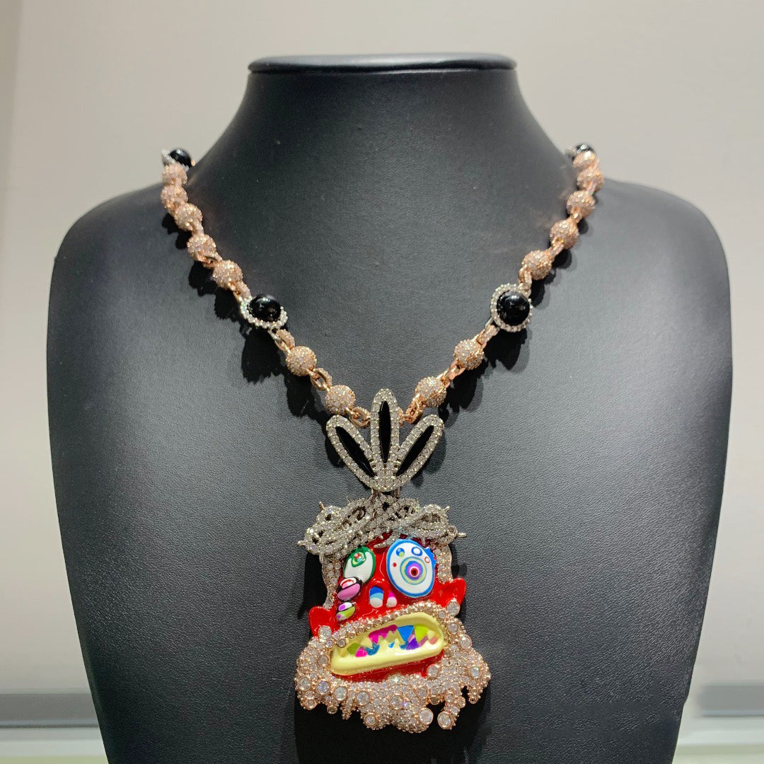 Buy melted utopia dream Travis Scott Gifts His Crew Iced Out Eliantte & Co Chains diamonds utopia murakami