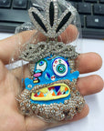 Buy melted utopia dream Travis Scott Gifts His Crew Iced Out Eliantte & Co Chains diamonds utopia murakami