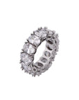 Kylie Jenner signature eternity band ring in oval kylie ring diamond