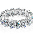Kylie Jenner signature eternity band ring in oval kylie ring diamond