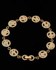 EYEFUNNY smiling face bangle bracelet smiley diamond vvs アイファニー POGGY KIM JONES VIRGIL JBALVIN