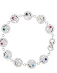 EYEFUNNY smiling face bangle bracelet smiley diamond vvs アイファニー POGGY KIM JONES VIRGIL JBALVIN