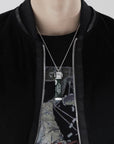 EYEFUNNY アイファニー Daniel Arsham Smiley gold cap with diamanté detailing designed by EYEFUNNY DanielArsham fully iced diamond eyefunny lip balm cap holder necklace