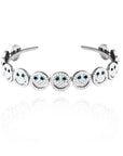  EYEFUNNY smiling face bangle bracelet smiley diamond vvs アイファニー POGGY KIM JONES VIRGIL JBALVIN