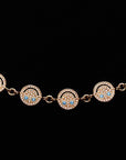 EYEFUNNY smiling face bangle choker necklace smiley diamond vvs アイファニー POGGY KIM JONES VIRGIL JBALVIN