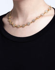 EYEFUNNY アイファニー smiling face bangle choker necklace smiley diamond vvs POGGY KIM JONES VIRGIL JBALVIN