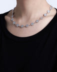 EYEFUNNY smiling face bangle choker necklace smiley diamond vvs アイファニー POGGY KIM JONES VIRGIL JBALVIN