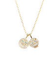 EYEFUNNY smiling face pendant necklace chain diamond vvs アイファニー POGGY KIM JONES VIRGIL JBALVIN