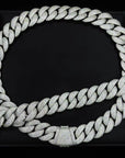 23mm diamond rounded bubble cuban links necklace/bracelet chain 3D diamons vvs ifandco shopgld