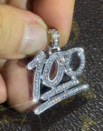 100 emoji diamond penant necklace chain ifandco rapper custom jewelers free shipping
