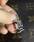 100 emoji diamond penant necklace chain ifandco rapper custom jewelers free shipping