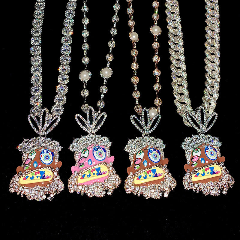 Buy melted utopia dream Travis Scott Gifts His Crew Iced Out Eliantte &amp; Co Chains diamonds utopia murakami