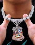 Buy melted utopia dream Travis Scott Gifts His Crew Iced Out Eliantte & Co Chains diamonds utopia murakami