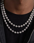 ben baller fully iced diamond beads chain necklace kid kudi