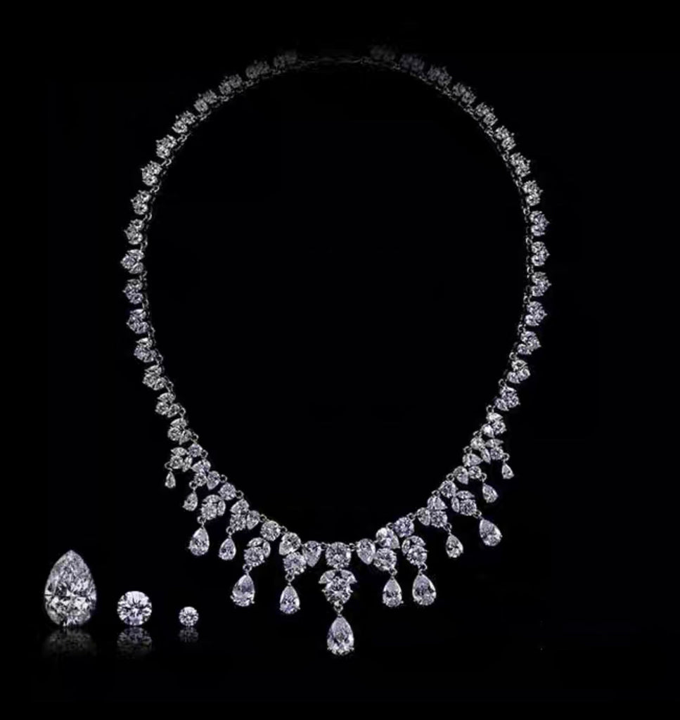 Kylie diamonds teardrop earrings Bijouterie Gonin