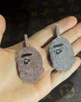 ベイプ パーカー bathing ape bape diamond pendant necklace chain ifandco kidcudi ben baller nft bapetaverse buy eth 