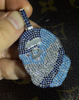 ベイプ パーカー bathing ape bape diamond pendant necklace chain ifandco kidcudi ben baller nft bapetaverse buy eth 
