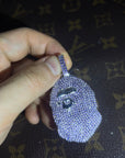 ベイプ パーカー bathing ape bape diamond pendant necklace chain ifandco kidcudi ben baller nft bapetaverse buy eth