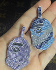 ベイプ パーカー bathing ape bape diamond pendant necklace chain ifandco kidcudi ben baller nft bapetaverse buy eth