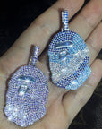 ベイプ パーカー bathing ape bape diamond pendant necklace chain ifandco kidcudi ben baller nft bapetaverse buy eth