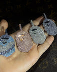 ベイプ パーカー bathing ape bape diamond pendant necklace chain ifandco kidcudi ben baller nft bapetaverse buy eth
