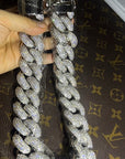 jumbo cuban link 30mm gold miami chain necklace hip hop artist celebrities jewelry jewelers diamonds solid white gold