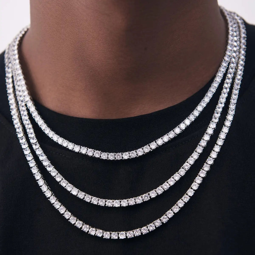 Tennis Necklace (4mm) – OBJKTS Jewelry