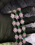 frank kandi man blonde Ocean instagram flower bracelet diamond rave bracelet daisy 