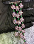 frank kandi man blonde Ocean instagram flower bracelet diamond rave bracelet daisy 