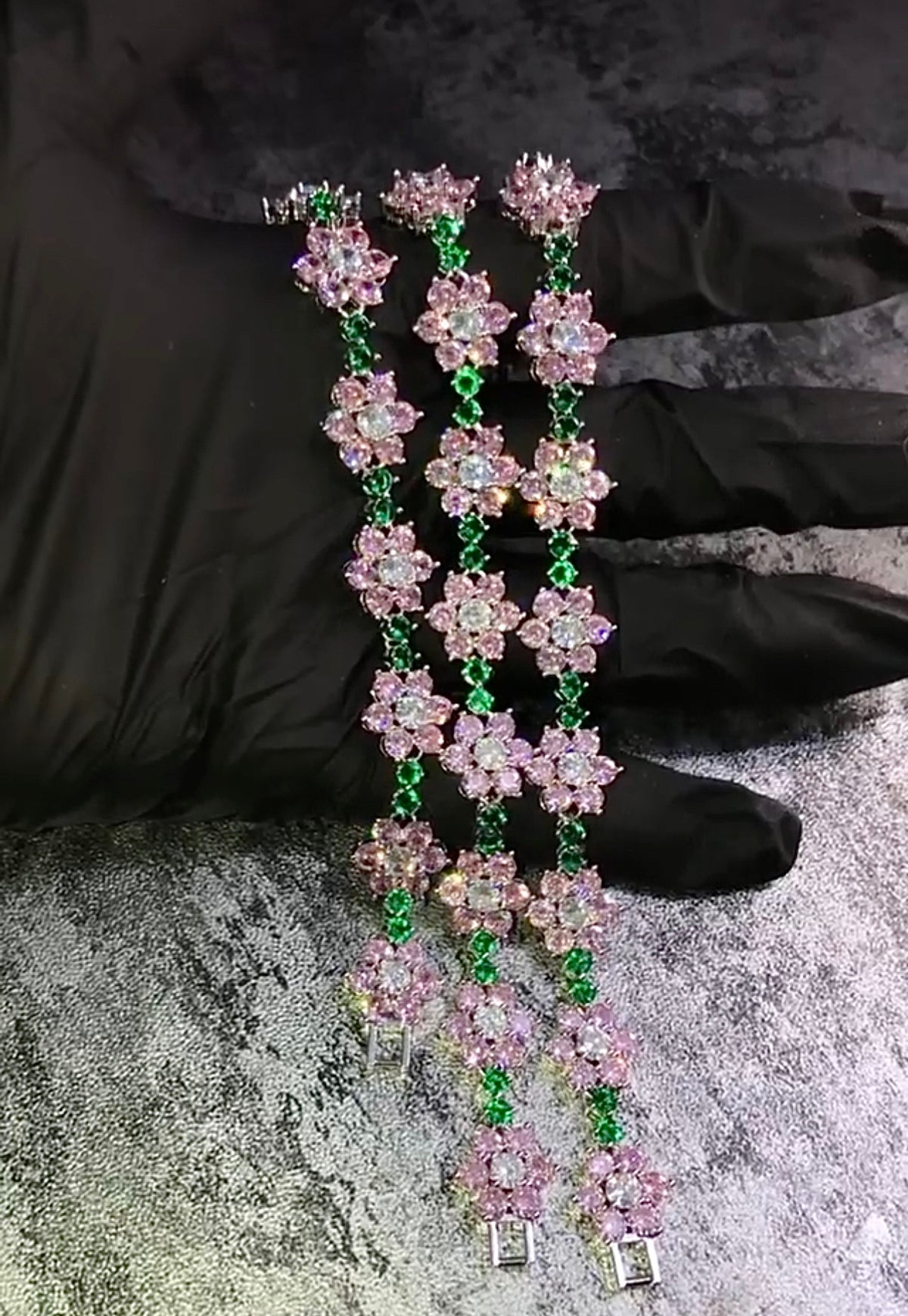 frank kandi man blonde Ocean instagram flower bracelet diamond rave bracelet daisy 